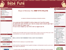 Tablet Screenshot of bebefutechallans.com